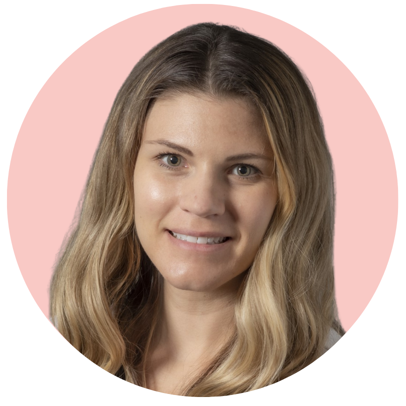 Professional headshot of Kourtney Fallon, MSN, RN, CPNP. Cofounder of Peekaboo Piercing in Tampa, specializing in safe, medical-grade ear piercing.