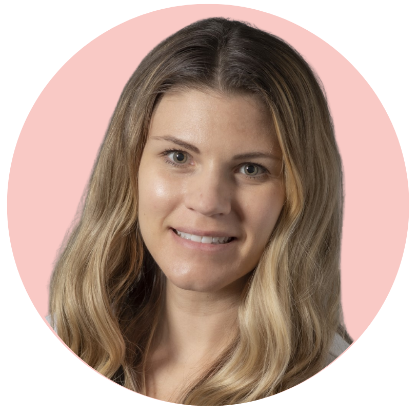 Professional headshot of Kourtney Fallon, MSN, RN, CPNP. Cofounder of Peekaboo Piercing in Tampa, specializing in safe, medical-grade ear piercing.